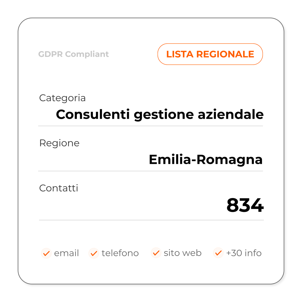 Consulenti gestione aziendale (Emilia-Romagna)