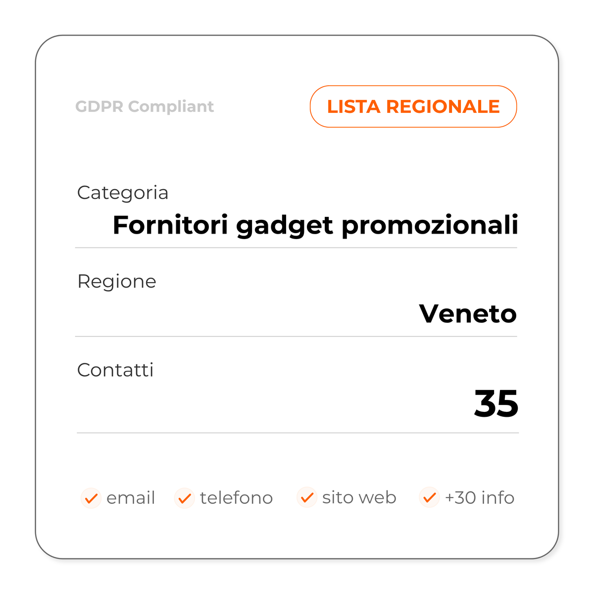 Fornitori gadget promozionali (Veneto)
