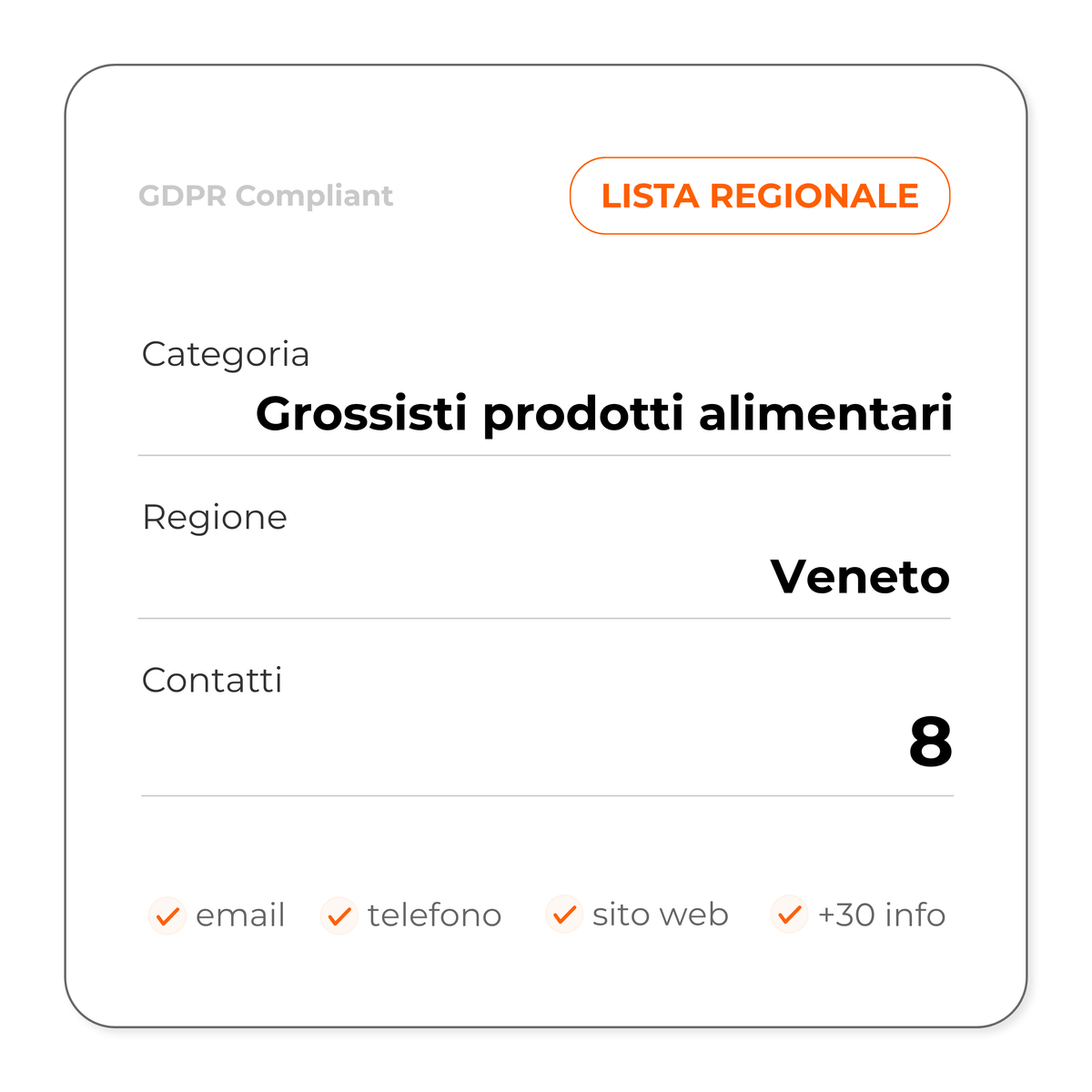 Grossisti prodotti alimentari (Veneto)