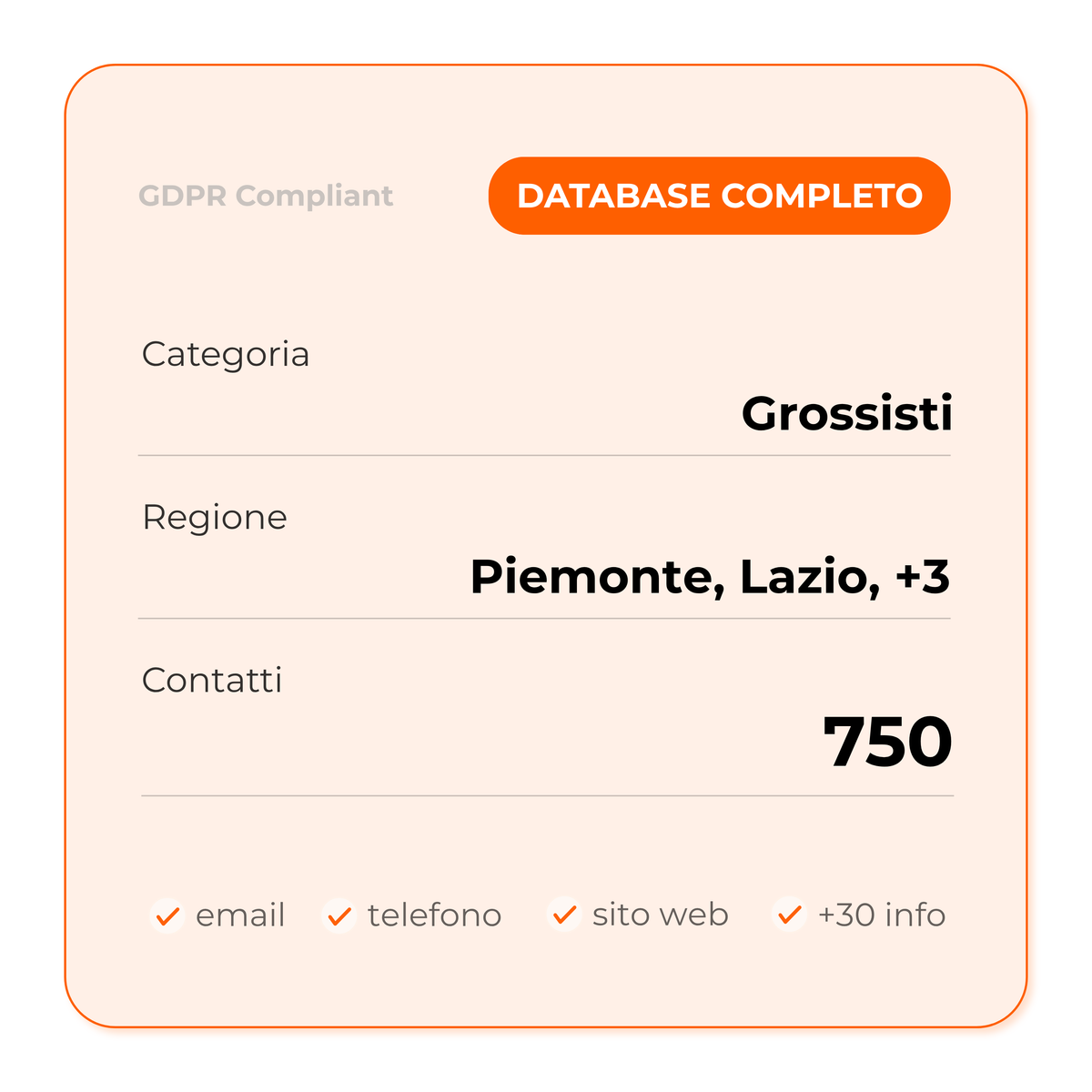 Grossisti (Full database)