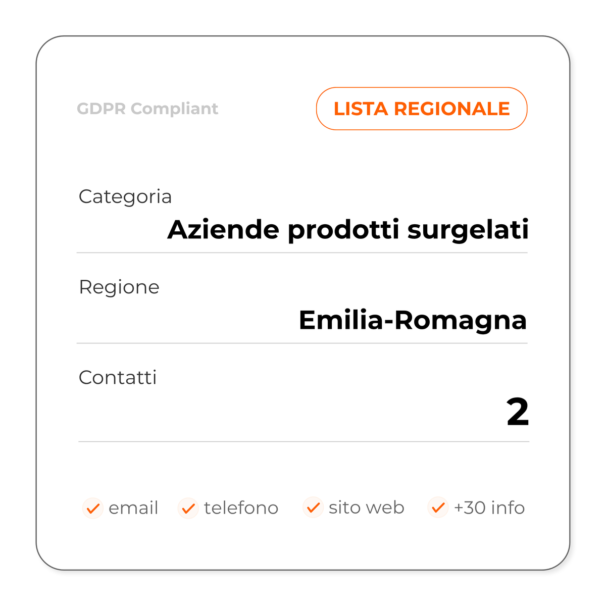 Aziende prodotti surgelati (Emilia-Romagna)