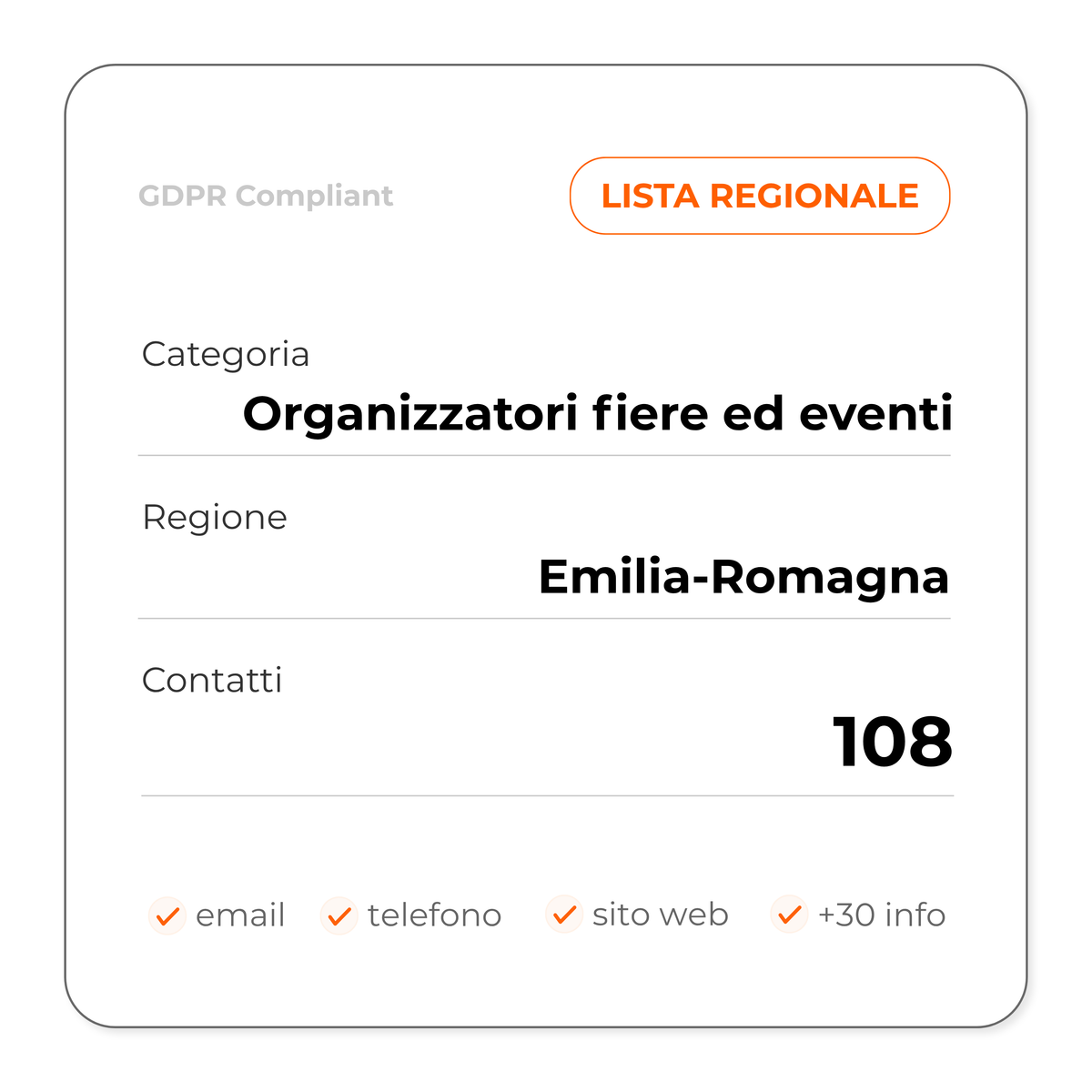 Organizzatori fiere ed eventi (Emilia-Romagna)