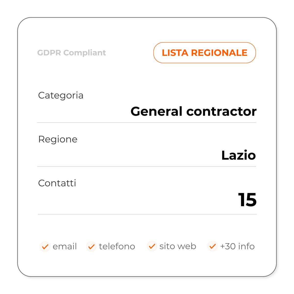 General contractor (Lazio)