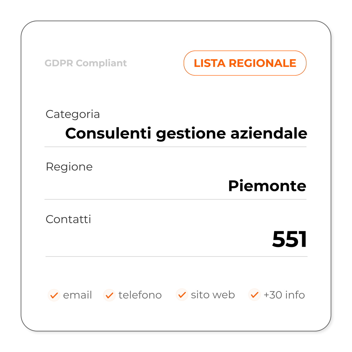 Consulenti gestione aziendale (Piemonte)