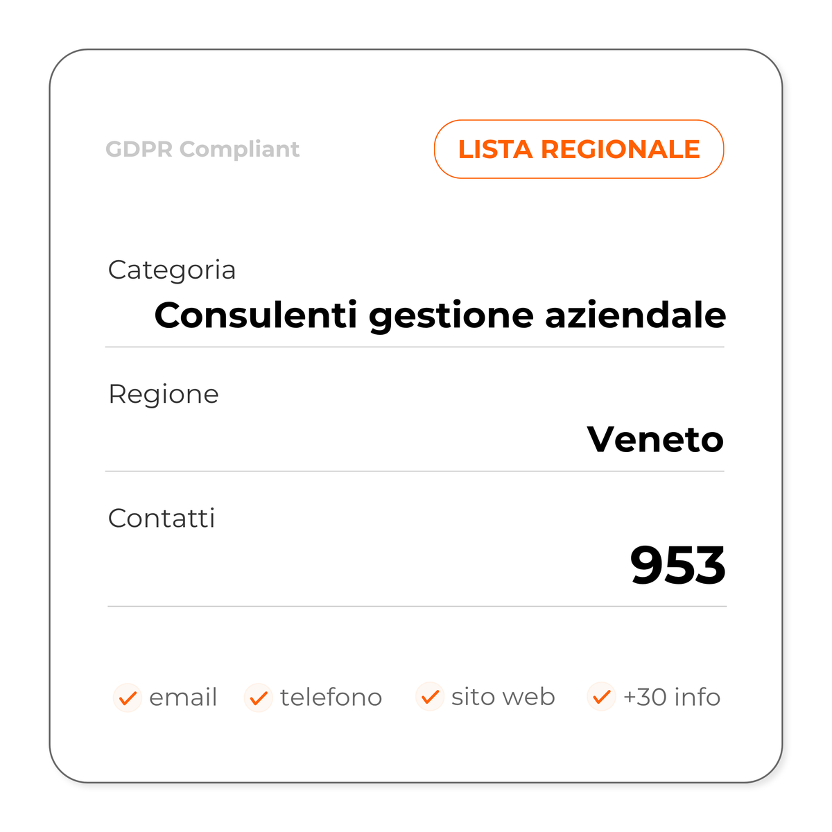 Consulenti gestione aziendale (Veneto)